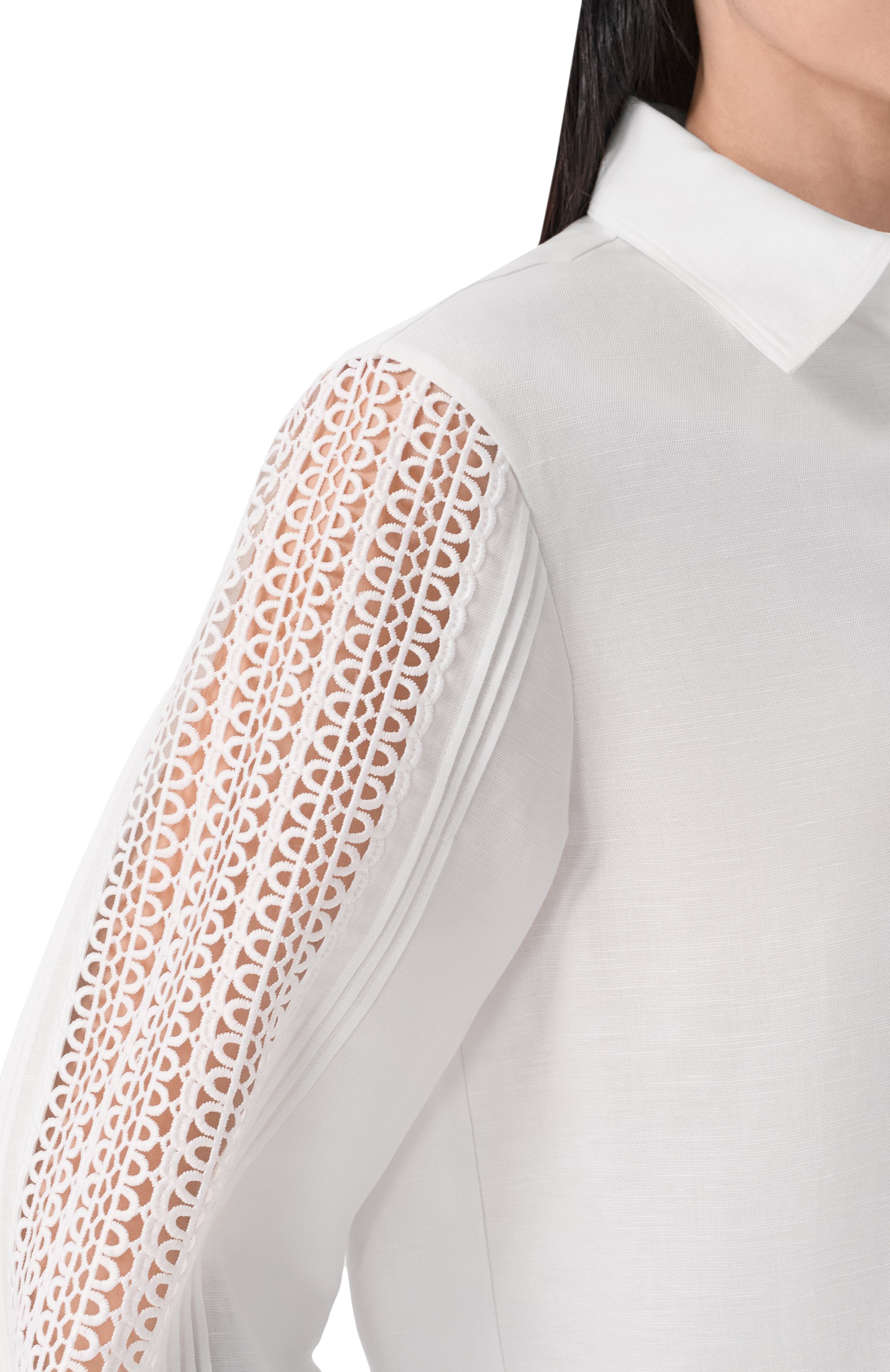 Рубашка из лиоцелла и льна BOSS, арт. 50556709, фото 5