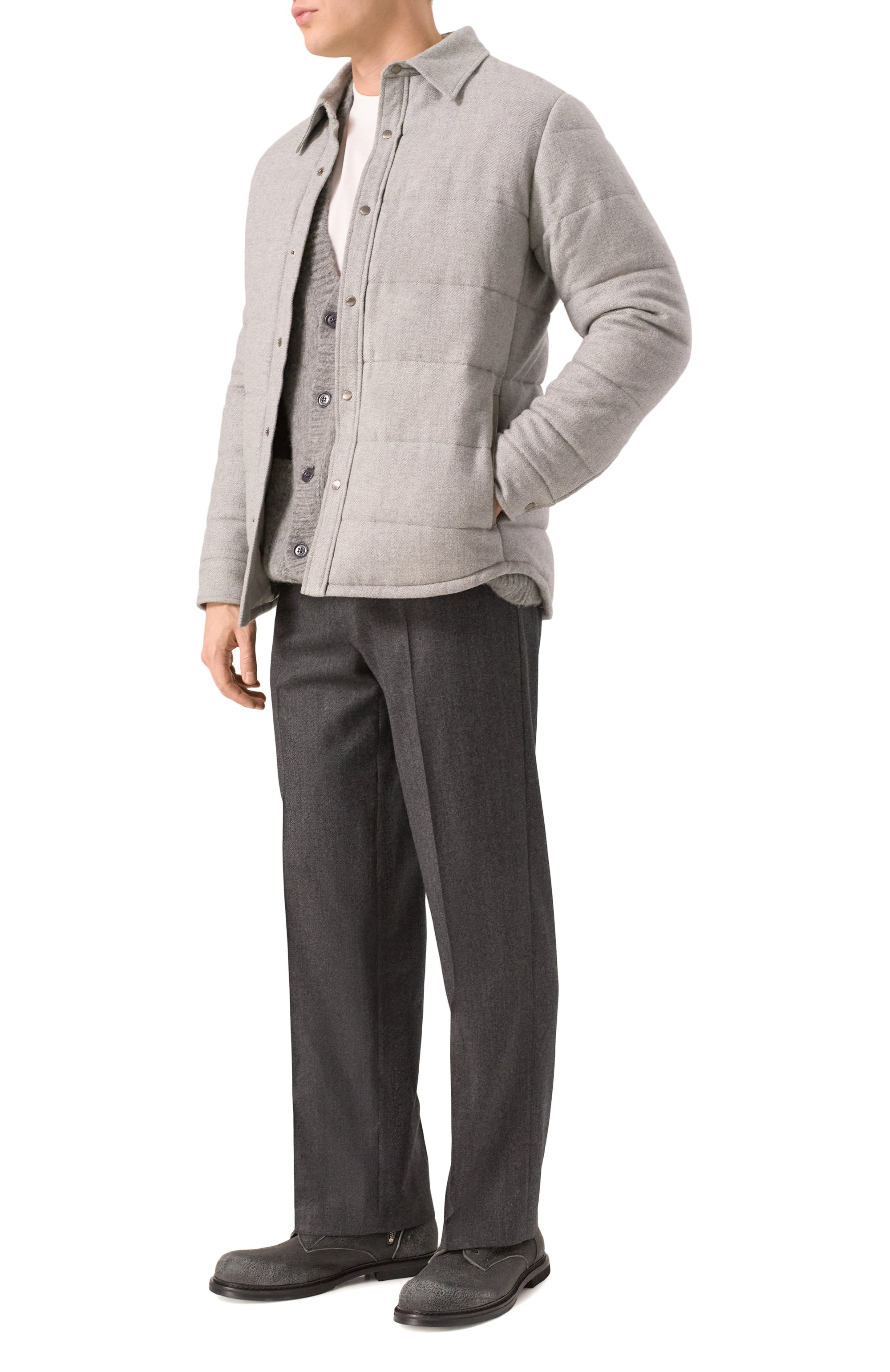 Куртка из кашемира и шелка AGNONA, арт. TS08U4E/R7008E, фото 2