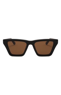 Женские солнцезащитные очки G.O.D. EYEWEAR черного цвета, арт. TWENTY BLACK W/BR0WN LENS | Фото 3 (Региональные ограничения белый список (Axapta Mercury): Не проставлено; Нос: Не проставлено; Материал: Пластик; Тип очков: С/з; Очки форма: Квадратные; Оптика Гендер: оптика-женское)