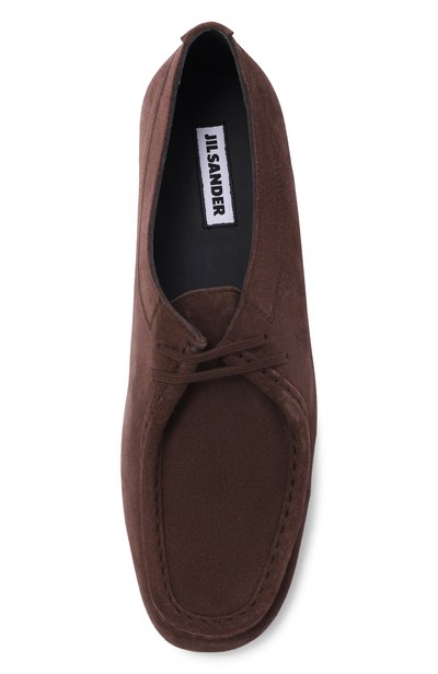 Замшевые дерби hood JIL SANDER, арт. J32ZJ0022/P7692, фото 5