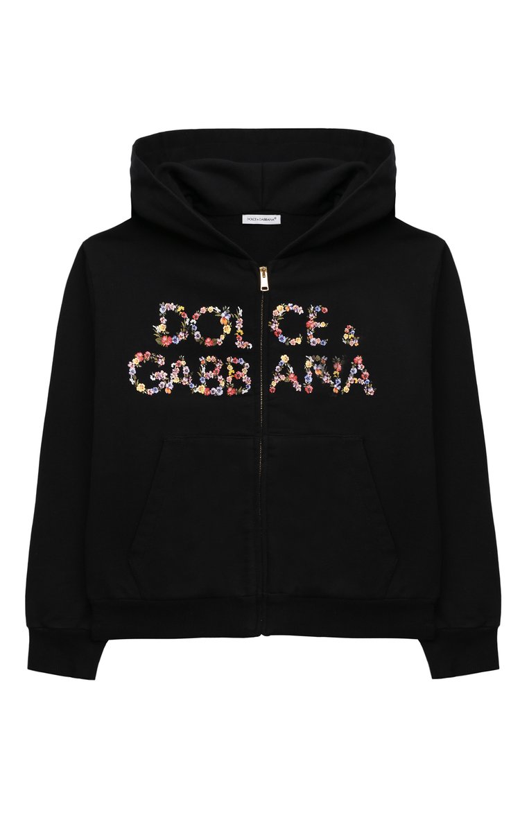 Хлопковая толстовка DOLCE & GABBANA, арт. L5JW9M/G7KC1/8-14, фото 1