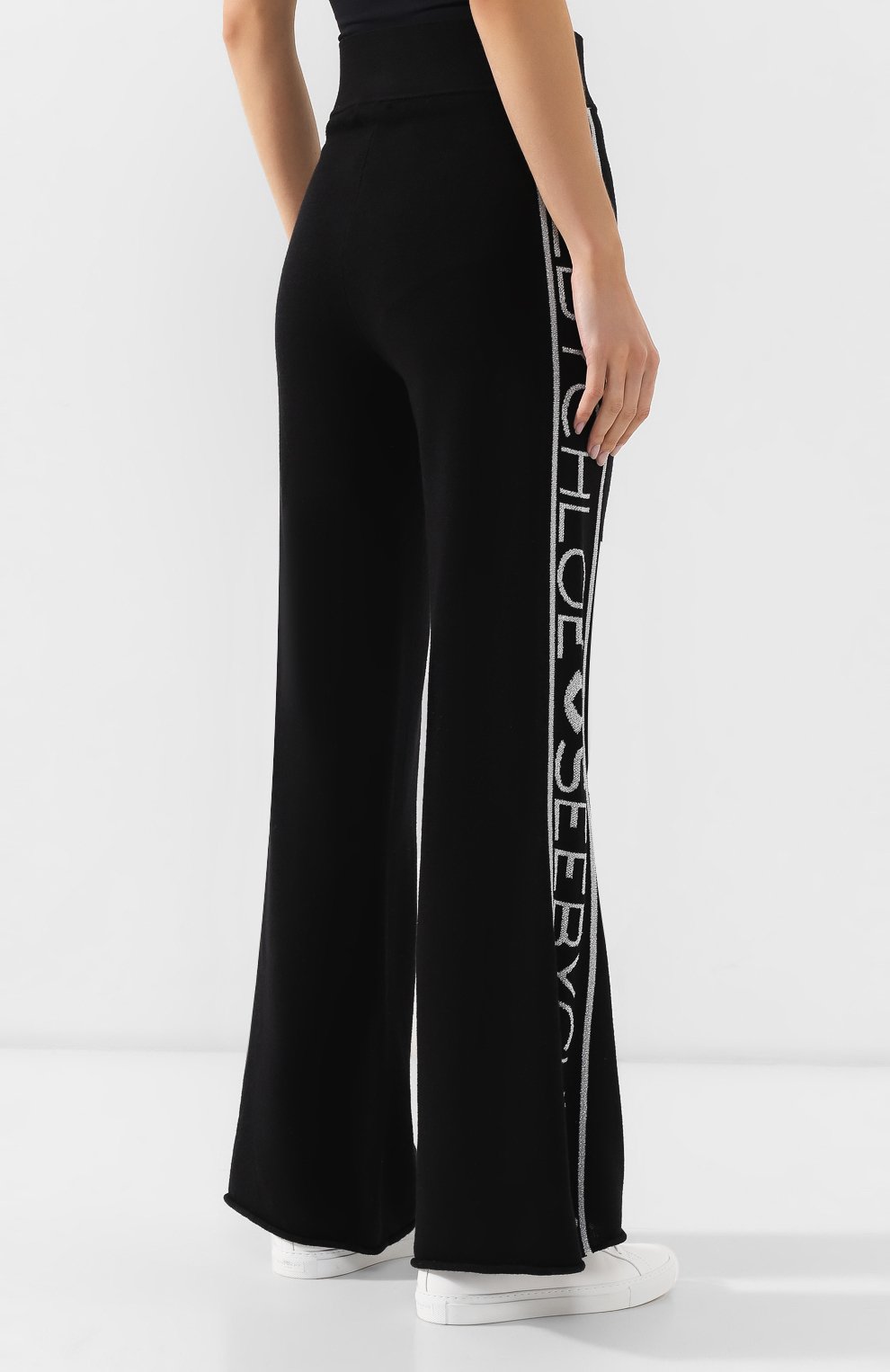 Брюки из смеси шерсти и хлопка SEE BY CHLOÉ, арт. CHS19SMT01540, фото 4