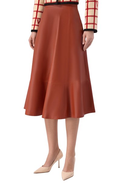 Кожаная юбка MVST, арт. M26.2PW.L906/L011 NAPPA, фото 3