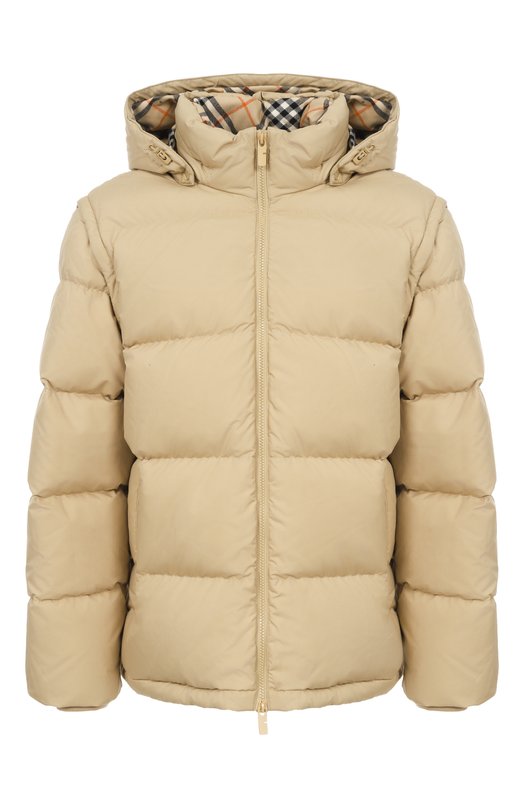 Пуховик Burberry 8110363 Бежевый 8110363