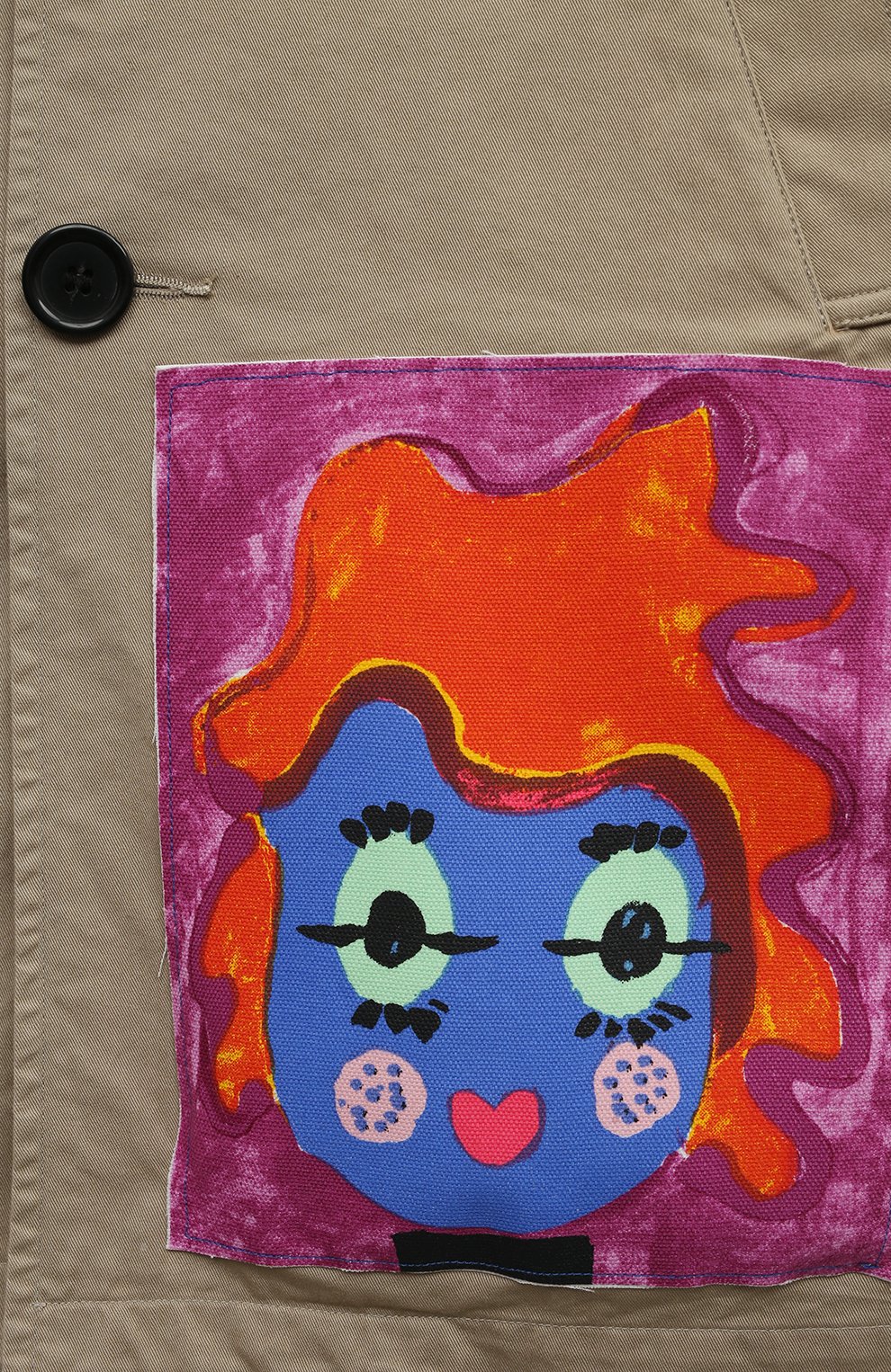 Хлопковый тренч MARNI, арт. M00646/M00P3, фото 3