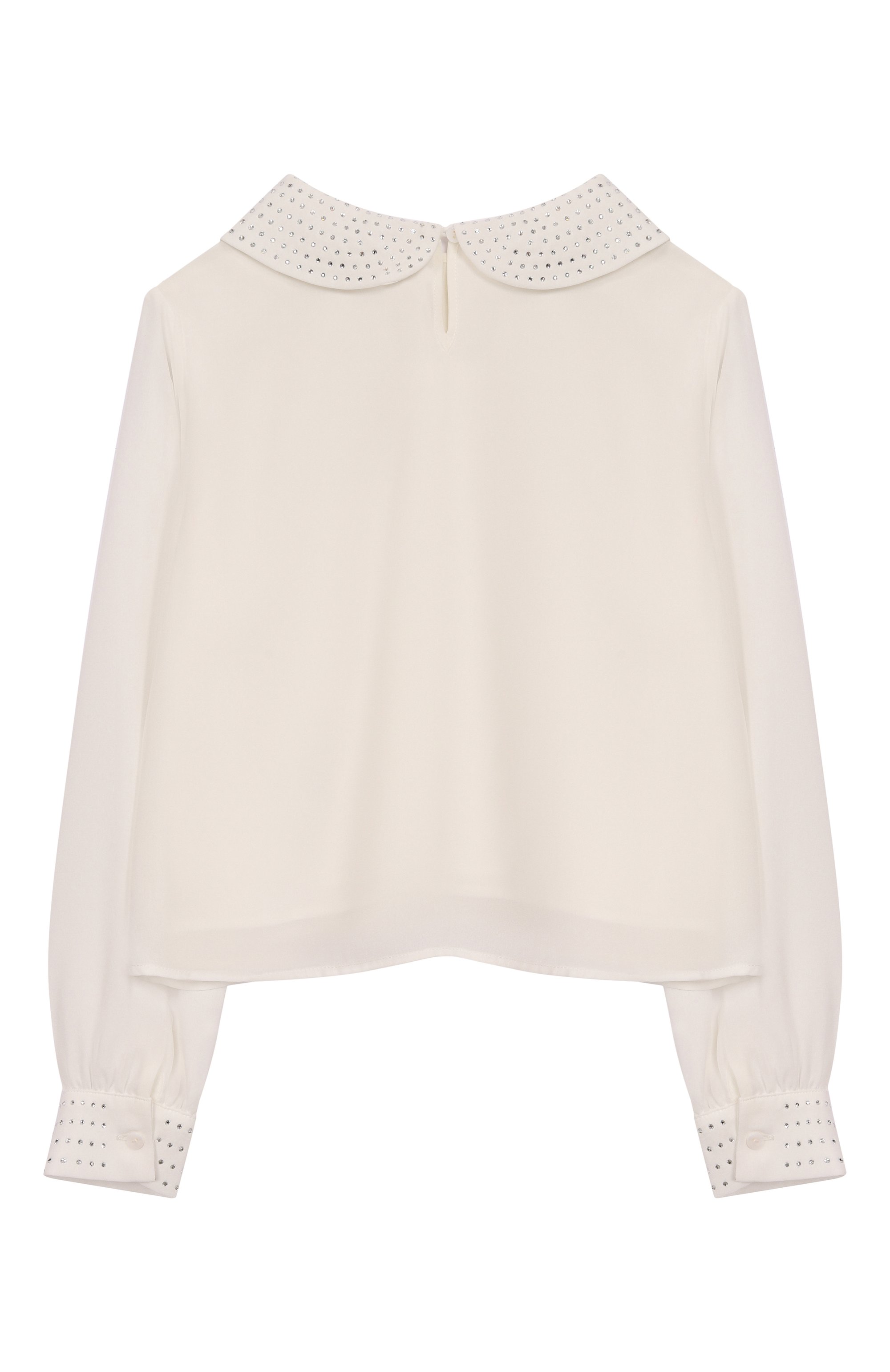 Хлопковая блузка MONNALISA, арт. 79F301, фото 2