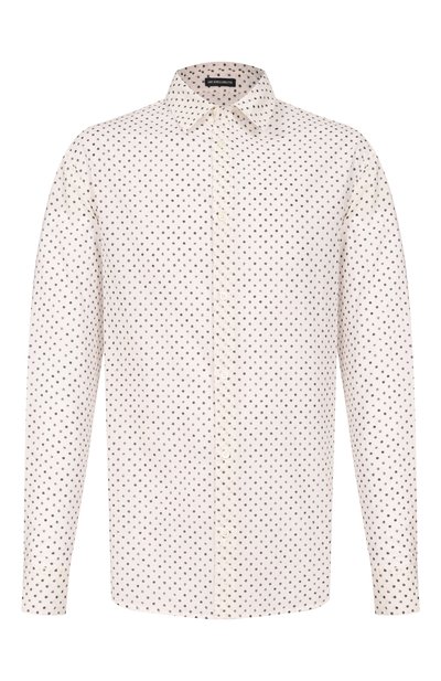 Мужская хлопковая рубашка ANN DEMEULEMEESTER, арт. B0010522/FA716