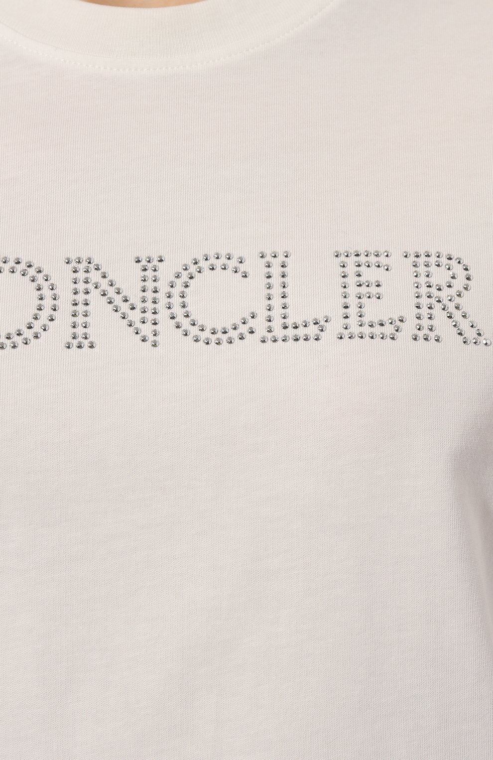 Хлопковая футболка MONCLER, арт. 8C000-14-829HP, фото 5