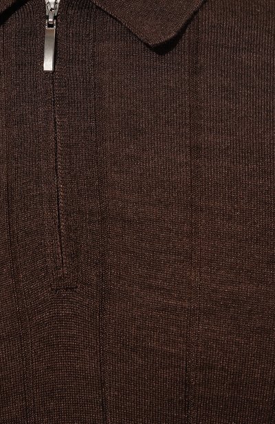 Поло из шерсти и шелка GRAN SASSO, арт. 57137/13118, фото 5