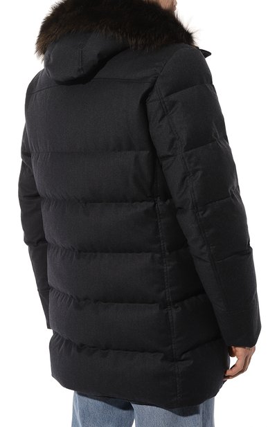 Пуховик barbieri-ll с отделкой из енота MOORER, арт. IREIBRA-LL_SET, фото 4