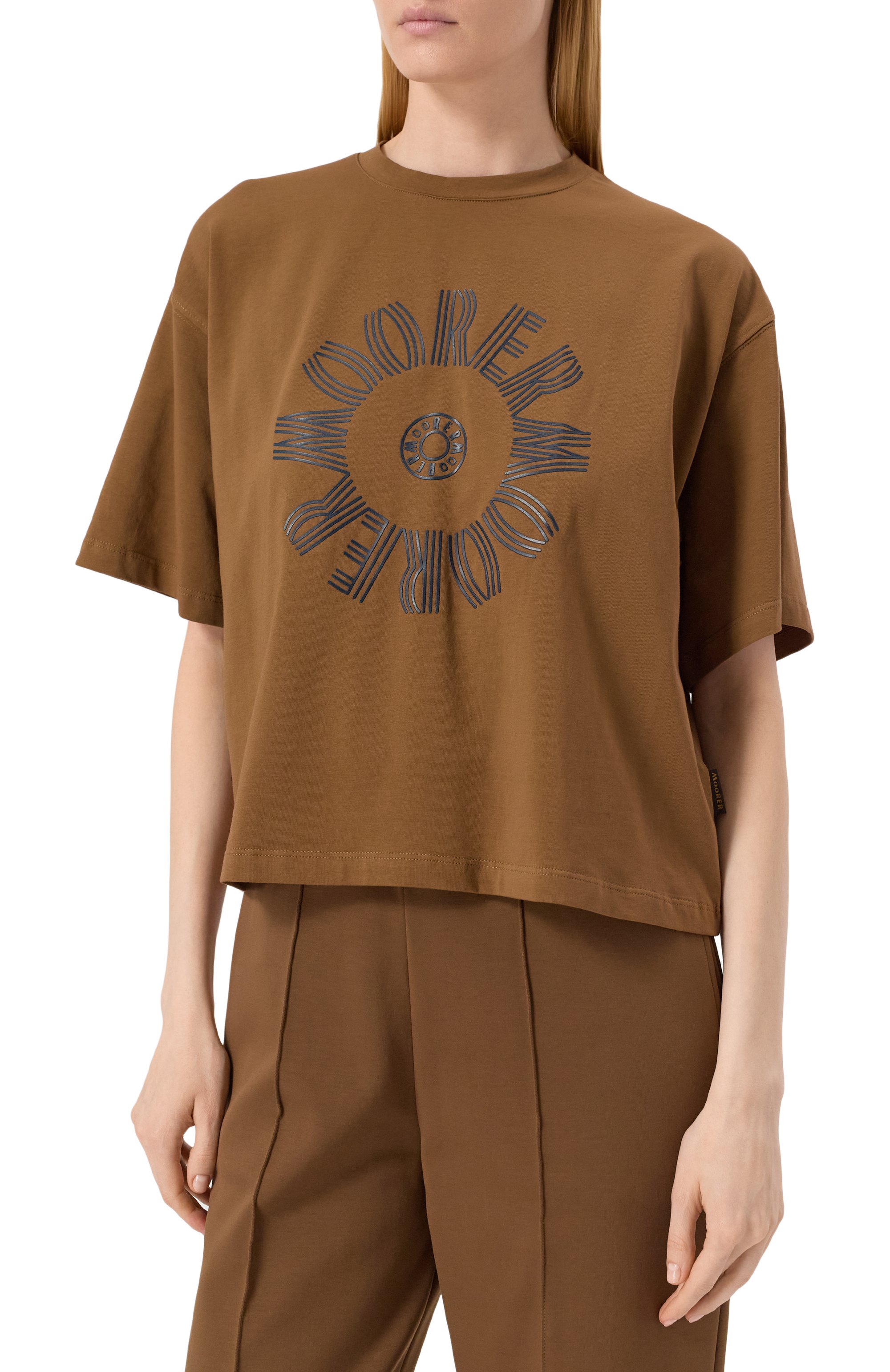 Хлопковая футболка MOORER, арт. SURI-JFL, фото 3