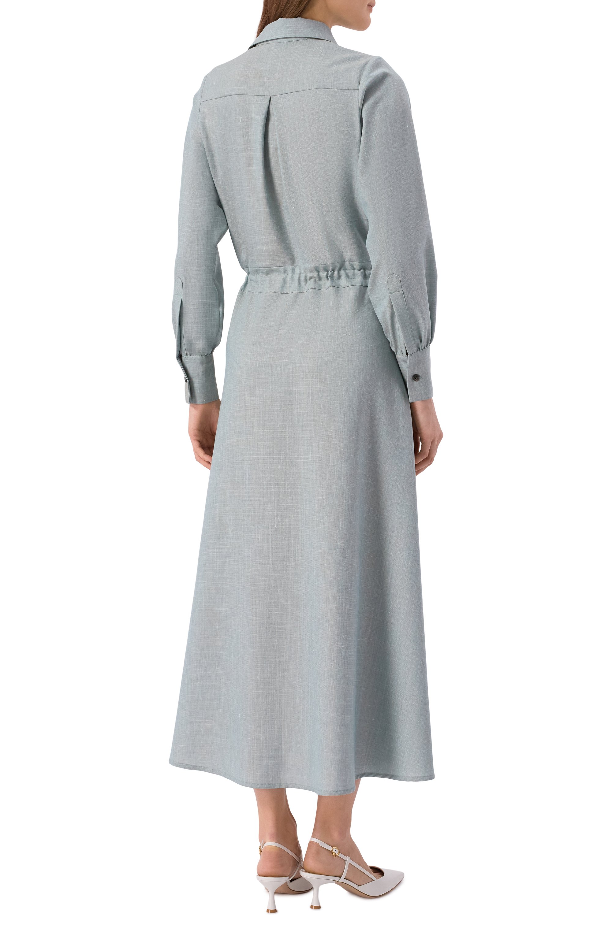 Платье из шерсти и кашемира KITON, арт. D58334K0907G, фото 3