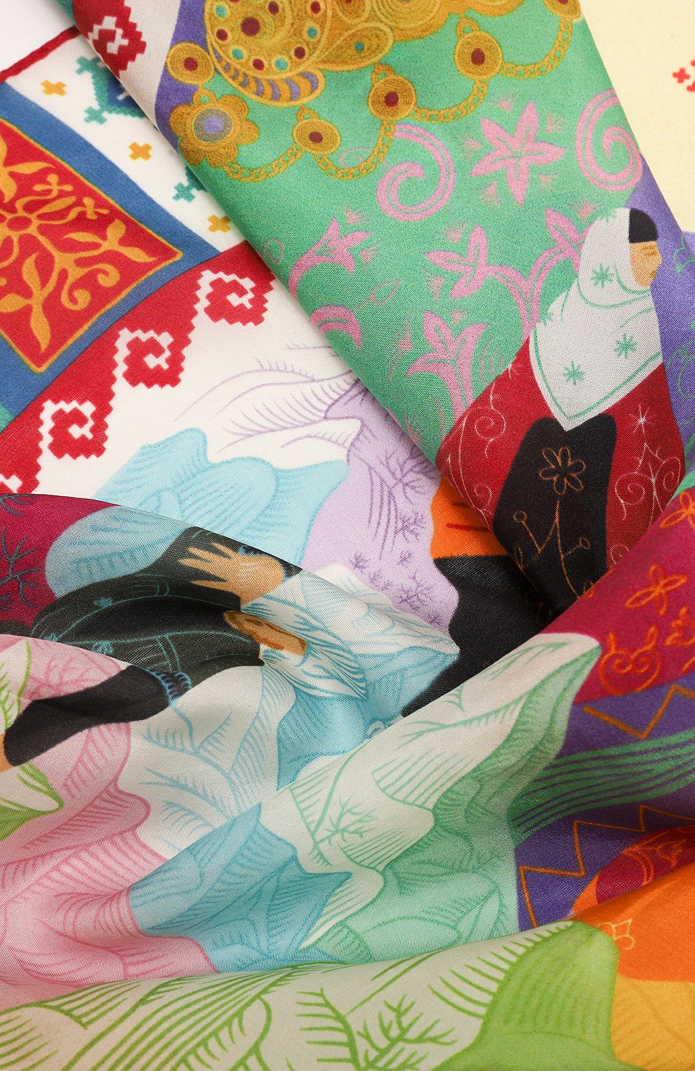 Шелковый платок кавказ GOURJI, арт. T25CAUC1, фото 3