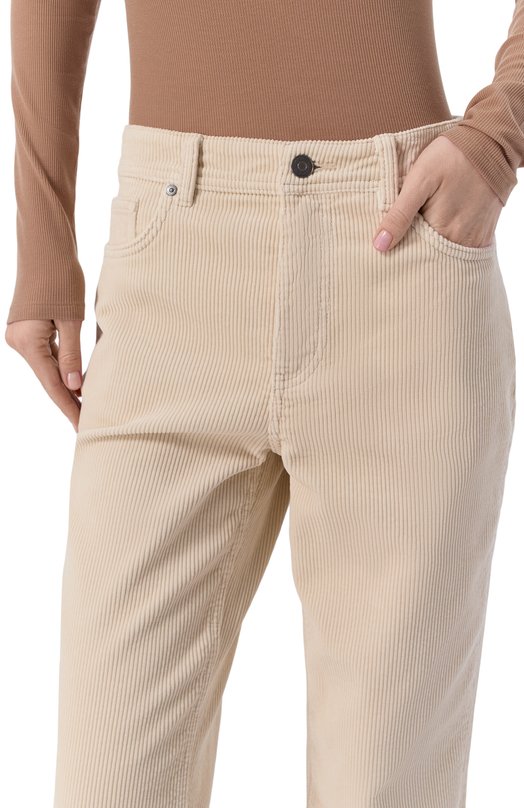 Вельветовые брюки 12 STOREEZ 137685 Кремовый  137685 Фото 5