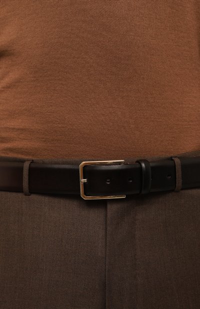 Кожаный ремень SANTONI, арт. CM35VS003B91HVVDB44, фото 2