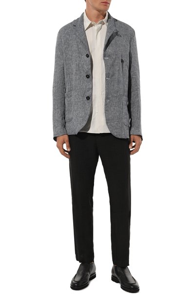 Льняной пиджак HANNES ROETHER, арт. J0P32PE.6048, фото 3