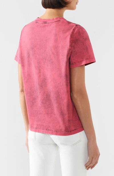 Хлопковая футболка STELLA MCCARTNEY, арт. 596957/SNW45, фото 4