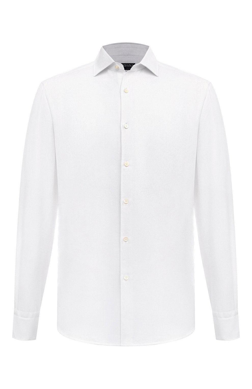 Рубашка из хлопка и кашемира ZEGNA, арт. SRF5/E8X44A6, фото 1