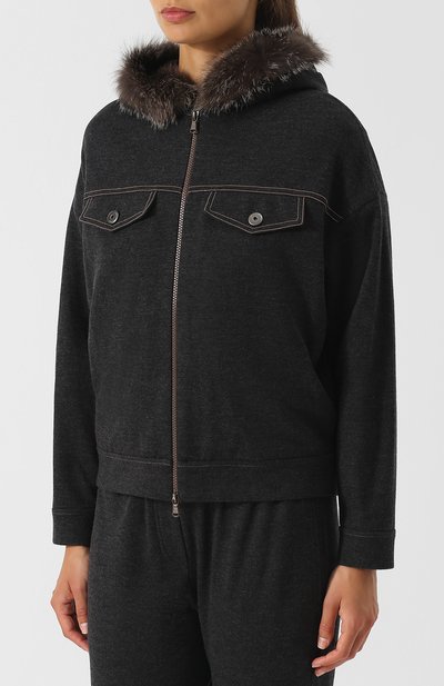 Однотонный кашемировый костюм BRUNELLO CUCINELLI, арт. MA905T7606, фото 2