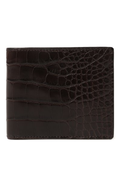 Мужской портмоне из кожи крокодила GUCCI, арт. 365482 E5V1R