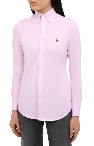Хлопковая рубашка POLO RALPH LAUREN, арт. 211664427, фото 3