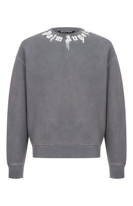 Мужской хлопковый свитшот PALM ANGELS, арт. PMBA08HF25FLE003