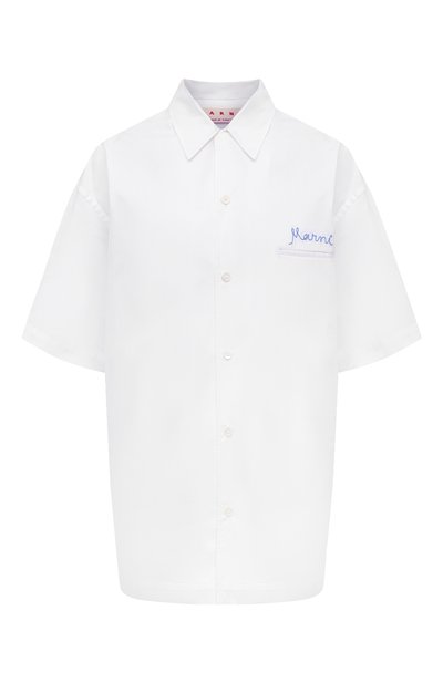 Женская хлопковая рубашка MARNI, арт. CAMA0383X1/UTCZ56