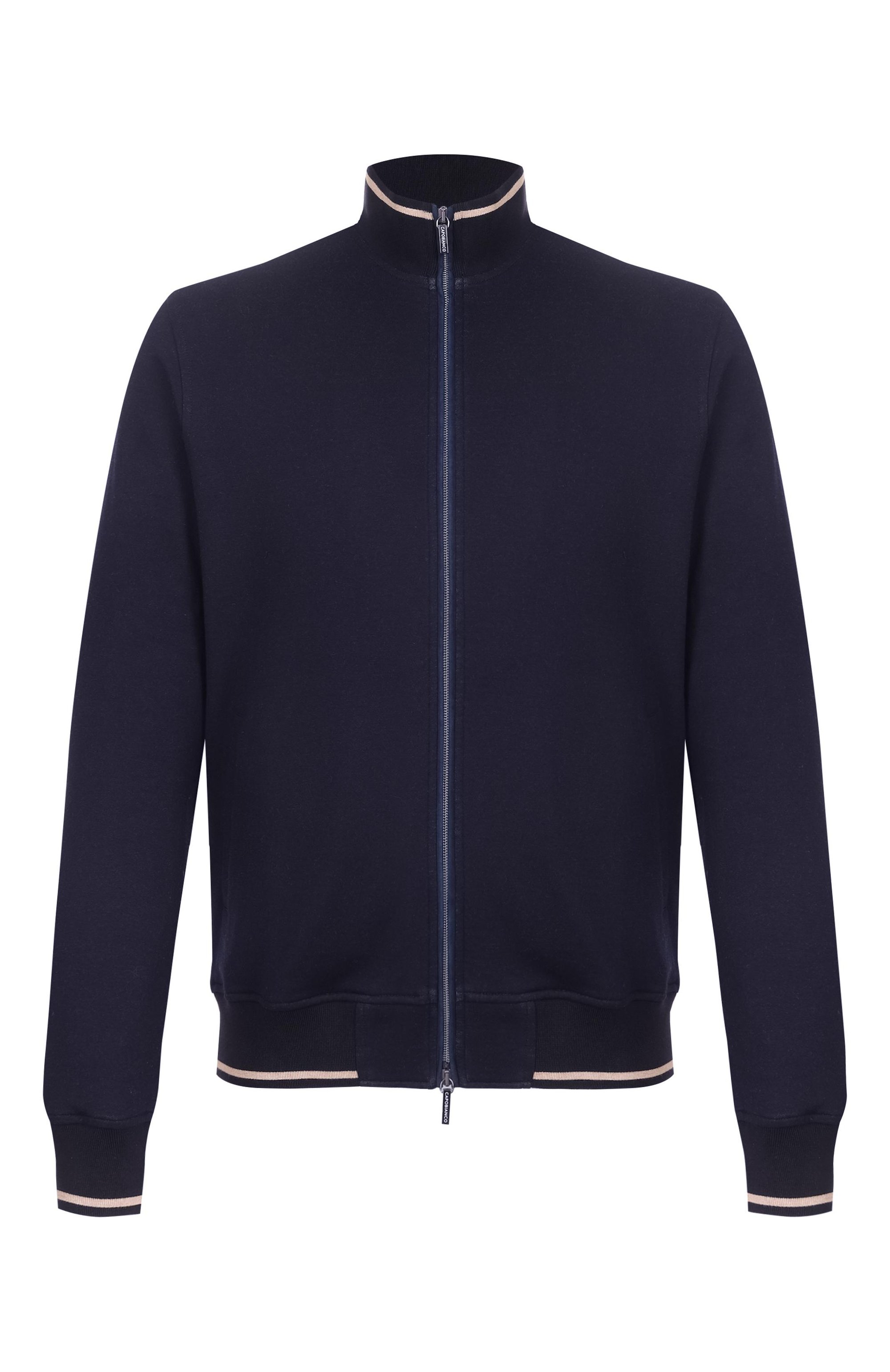 Хлопковая толстовка CAPOBIANCO, арт. 20M461.TS00._002, фото 1