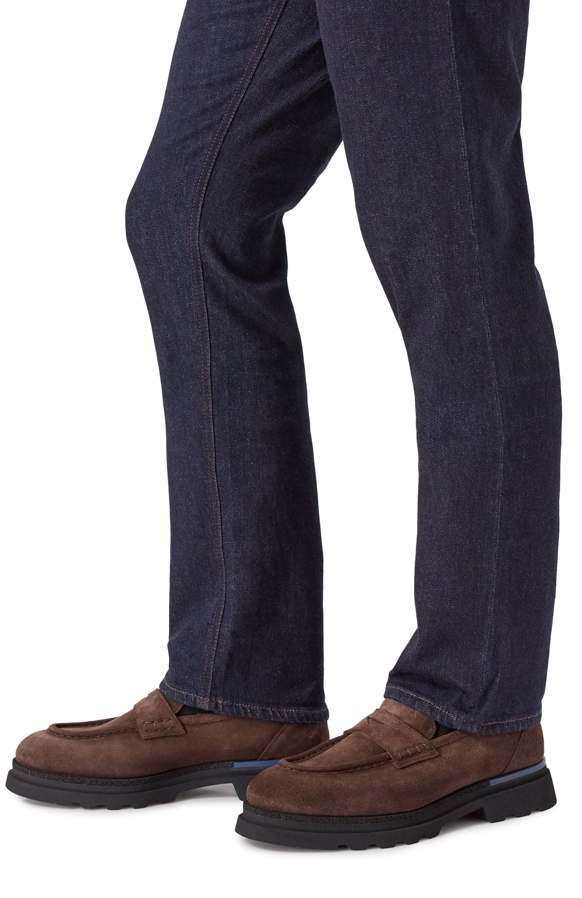 Замшевые пенни-лоферы W.GIBBS, арт. 7467014/CAM0SCI0 RAIN W00LEN, фото 3