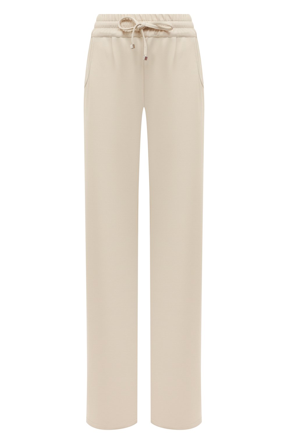 Брюки KITON кремового цвета по цене 79950 руб., арт. D48122K0589B, фото 1 Брюки KITON, арт. D48122K0589B, фото 1