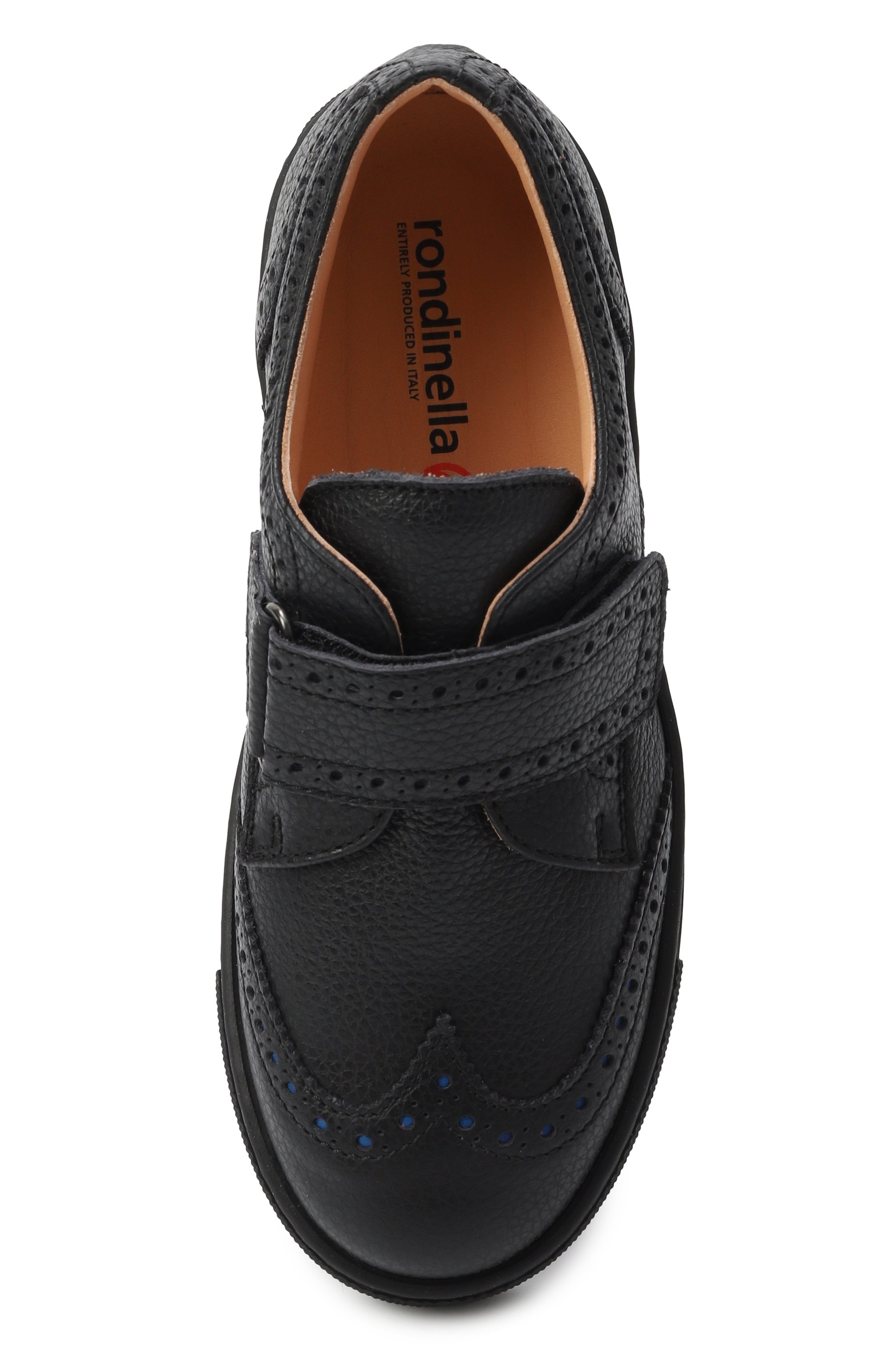 Кожаные дерби RONDINELLA, арт. 11887-2A/G0MMA/31-33, фото 4