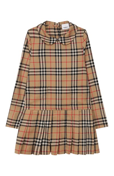 Хлопковое платье BURBERRY, арт. 8017801, фото 1