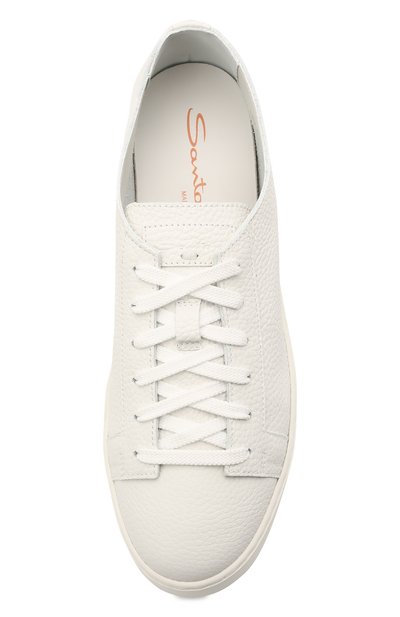 Кожаные кеды SANTONI, арт. WBCE53853BARCMYLI50/CG, фото 5