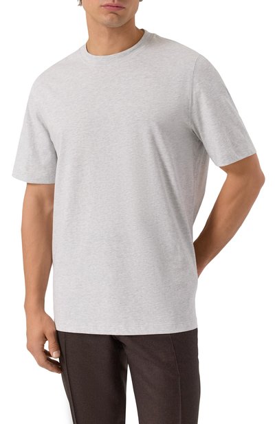 Хлопковая футболка BRUNELLO CUCINELLI, арт. M0B131308W, фото 3