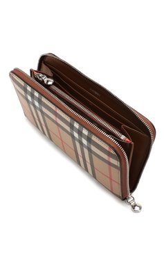 Женские кошелек elmore BURBERRY коричневого цвета, арт. 8015343 | Фото 3 (Материал: Текстиль, Пластик, Синтетический материал; Материал сплава: Проставлено, Проверено; Нос: Не проставлено; Статус проверки: Проверено, Проверена категория)