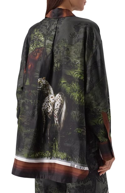 Шелковая блузка THE ATTICO, арт. 250WCH00004/SSS015PR, фото 4