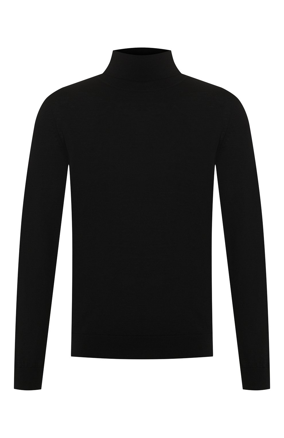 Водолазка из шерсти и шелка BOSS черного цвета по цене 19950 руб., арт. 50419133, фото 1 Водолазка из шерсти и шелка BOSS, арт. 50419133, фото 1