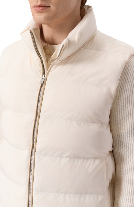 Утепленный жилет MVST M25.1MM.0013_001 Кремовый  M25.1MM.0013_001 Фото 5