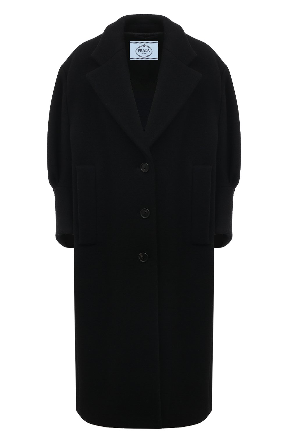 Пальто из шерсти и кашемира PRADA, арт. P682O-1ZY1-F0002-212, фото 1