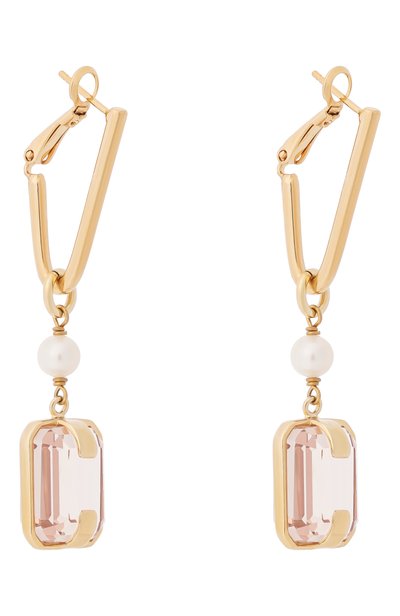Серьги CRYSTALLINE JEWELLERY золотого цвета по цене 16060 руб., арт. 301L, фото 3 Серьги CRYSTALLINE JEWELLERY, арт. 301L, фото 3