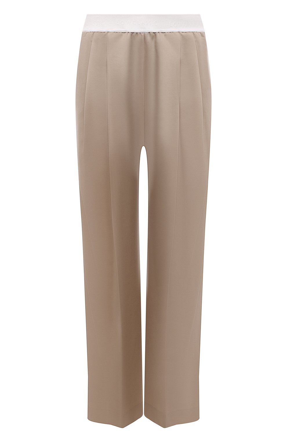 Шерстяные брюки LOW CLASSIC, арт. L0W21SS_TR01BE, фото 1
