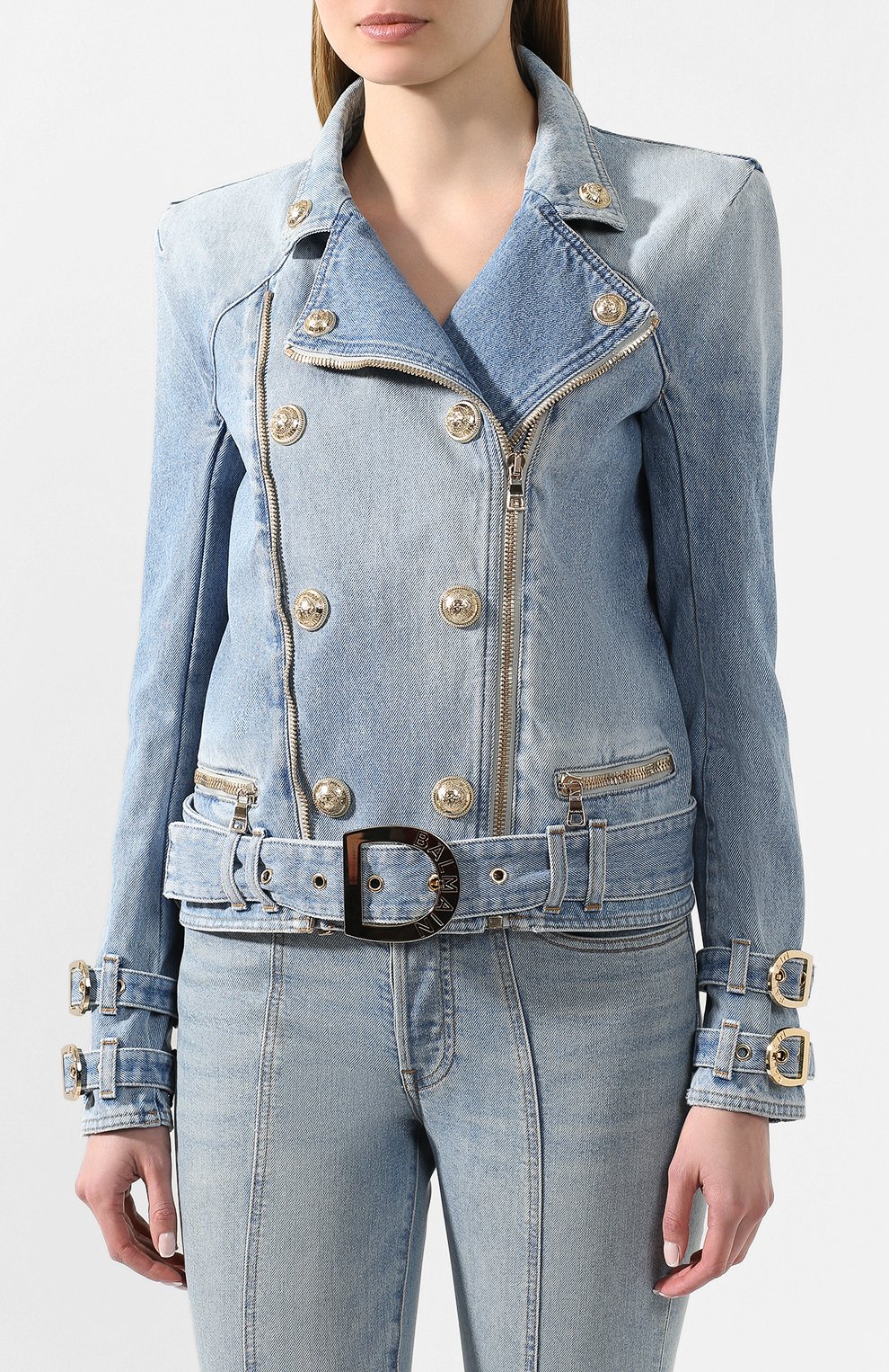 Джинсовая куртка BALMAIN, арт. TF18248/D006, фото 3