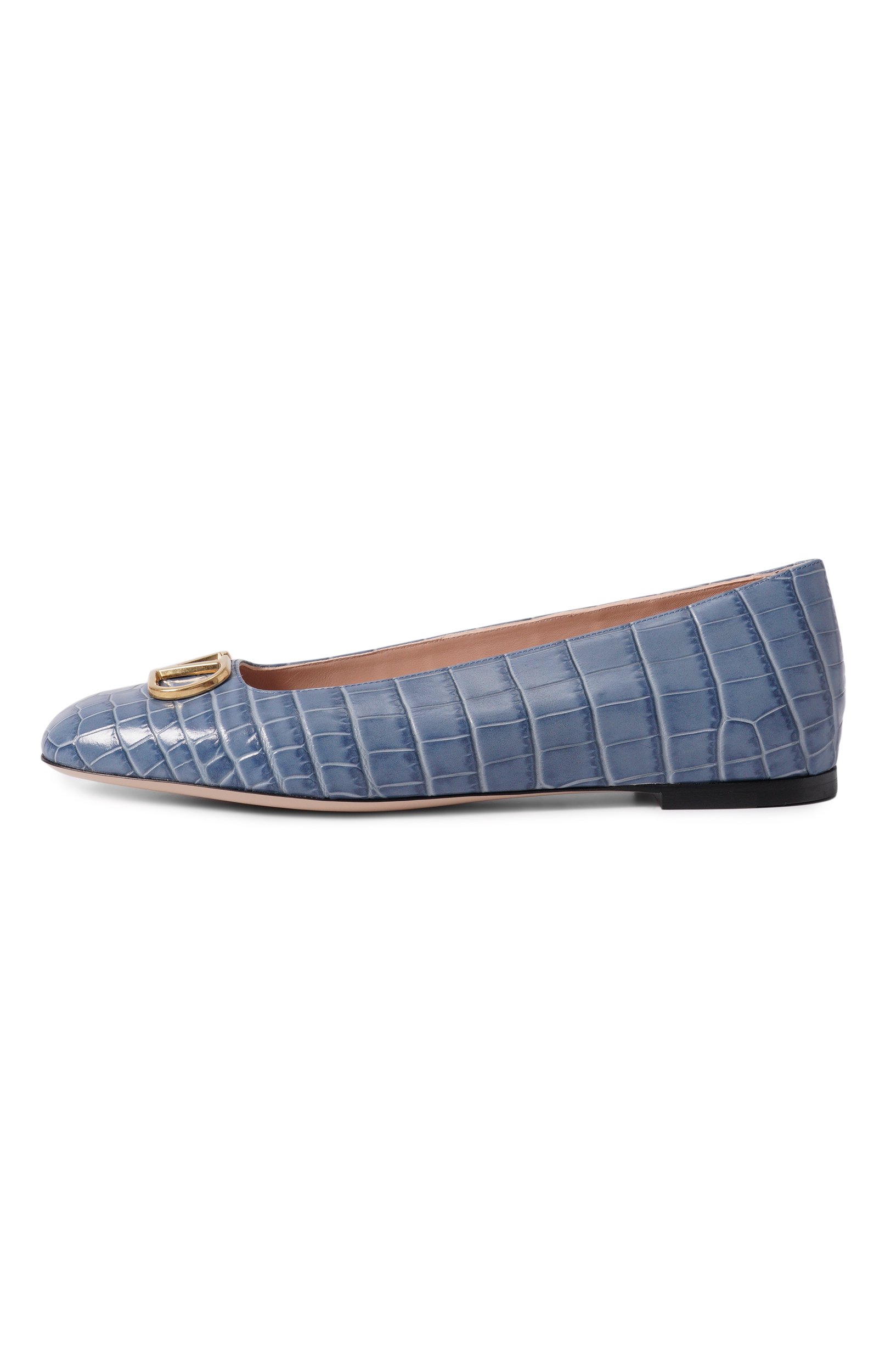 Кожаные балетки vlogo signature VALENTINO, арт. 9W2S0PI8/LUR, фото 4