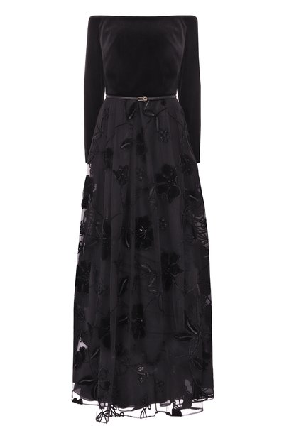 Женское комбинированное платье ELIE SAAB, арт. D0799NP25/TUV01