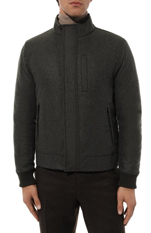 Утепленный бомбер Waterville Хаки, фото 3