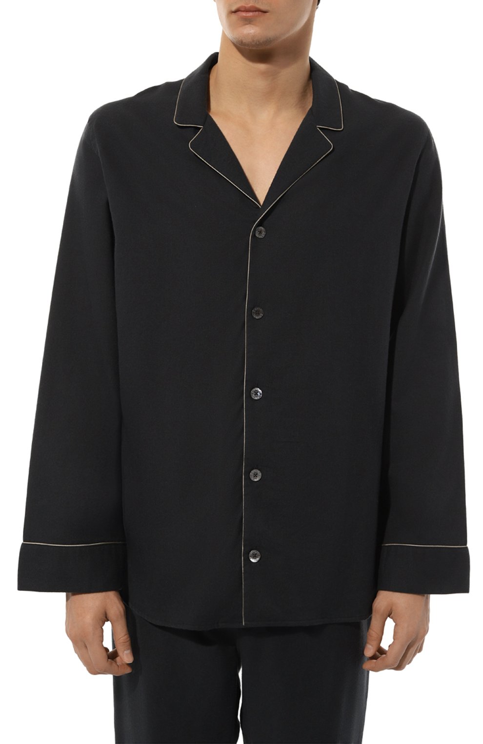 Пижама из хлопка и шерсти ZIMMERLI, арт. 4600-21001, фото 3