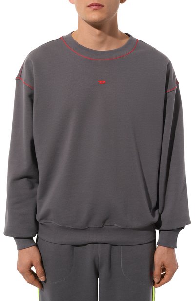 Хлопковый свитшот DIESEL, арт. A13073/0WHAW, фото 3