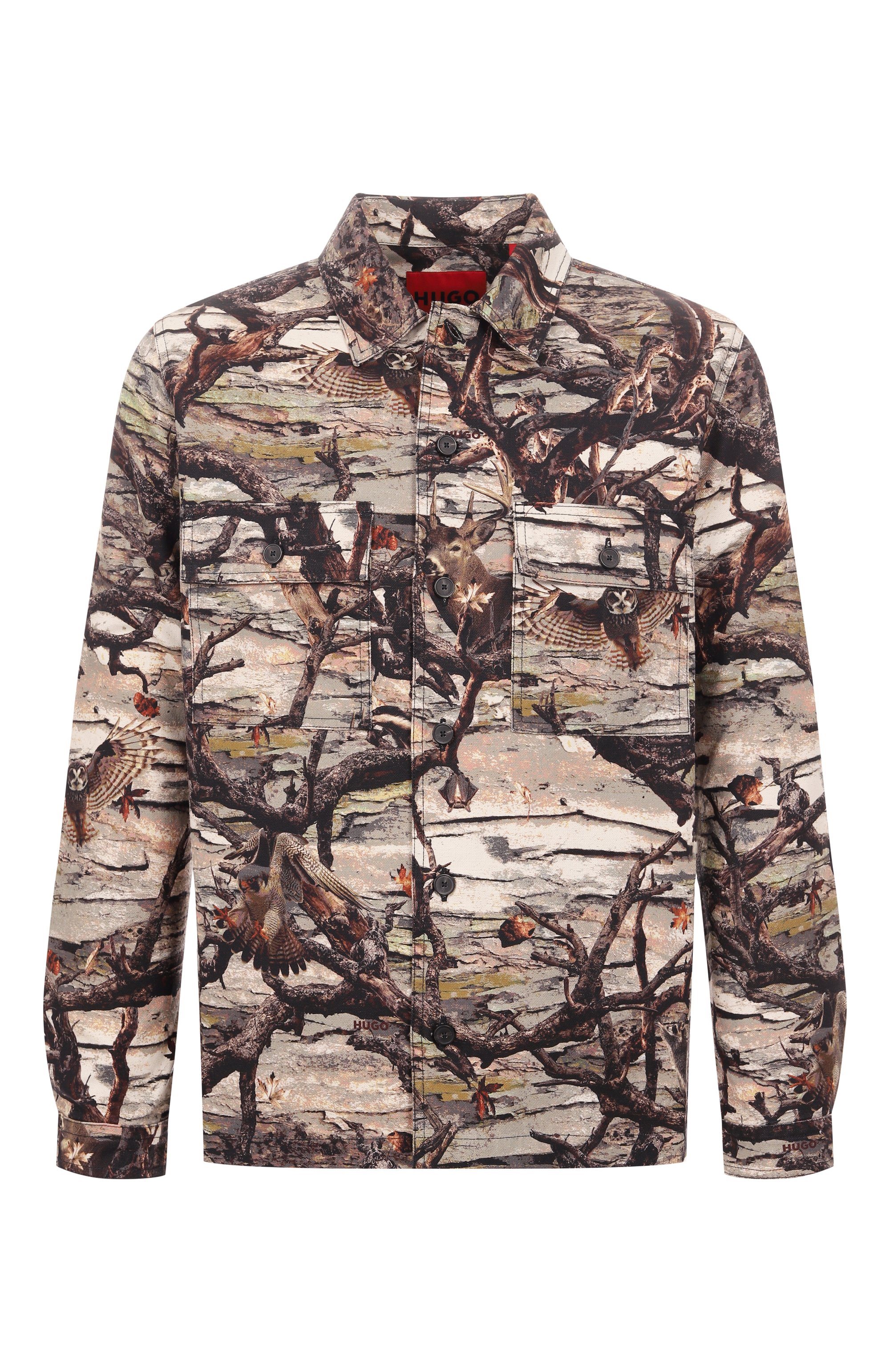 Хлопковая рубашка HUGO, арт. 50549747, фото 1