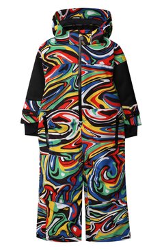 Детский утепленный комбинезон STELLA MCCARTNEY разноцветного цвета, арт. 603230/SRK10 | Фото 1 (Материал внешний: Синтетический материал; Материал подклада: Синтетический материал; Рукава: Длинные; Девочки Кросс-КТ: Комбинезон-верхняя одежда; Кросс-КТ: Зима; Драгоценные камни: Проставлено; Материал сплава: Проставлено; Ростовка одежда: 9 лет | 134 см, 3 года | 98 см, 4 года | 104 см, 5 лет | 110 см, 7 лет | 122 см)