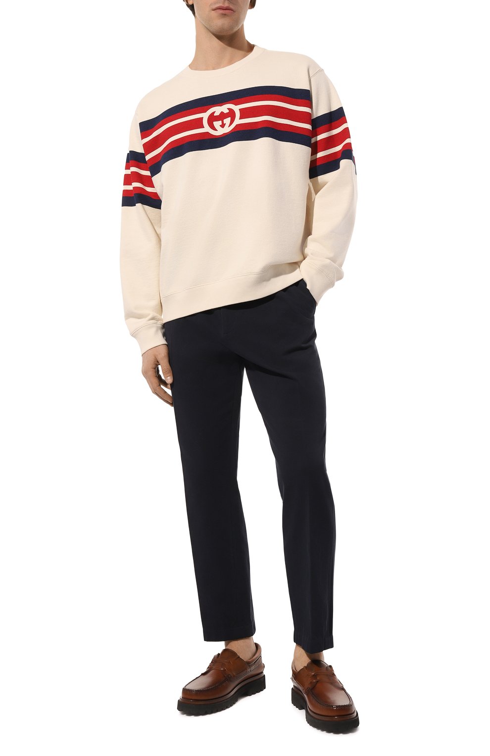 Хлопковый свитшот GUCCI, арт. 626990 XJDAH, фото 2